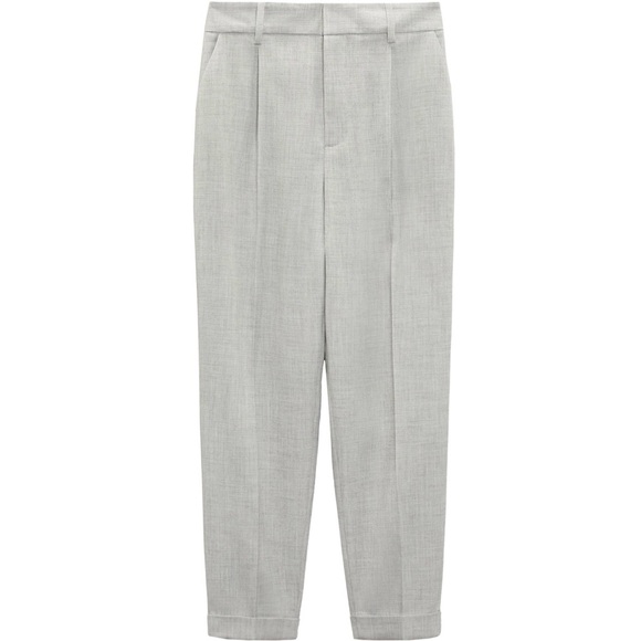 Zara Pants - ZARA Wrinkled Effect Wide Leg Pant